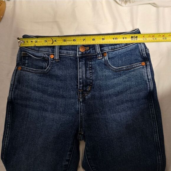 Madewell Mid Rise Stovepipe Jeans Size 25 Petite Like New Condition - Picture 4 of 12